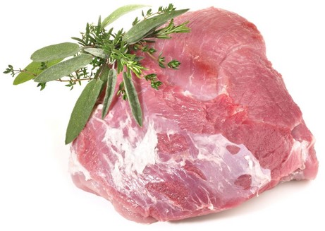 100465 Schweineoberschale ohne Deckel