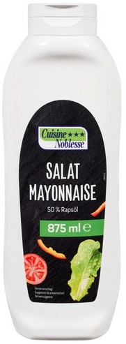 30204 Cuisine Noblesse Salat Mayonnaise 50 % Fett 875 ML