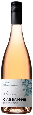 4557 Labyrinthe de Cassaigne Tannat Cabernet Rose 0,75 L