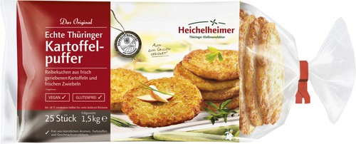 46060 Ablig Echte Thüringer Kartoffelpuffer TK 25 X 60 G