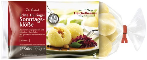 46062 Ablig Echte Thüringer Sonntagsklöße TK 25 X 100 G