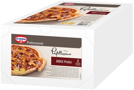 47047 Dr. Oetker Pizza Perfettissima BBQ Pollo TK 5 X 445 G