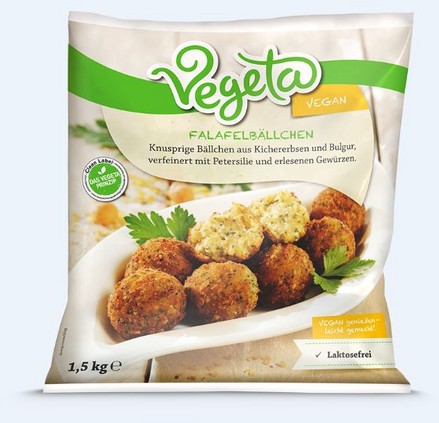 47286 Vegeta Falafelbällchen TK 100 X 15 G