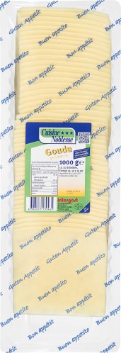 60997 Cuisine Noblesse Gouda Scheiben 48 % Fett i.Tr. 1 KG