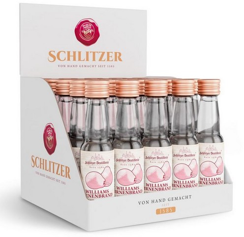 6454 Schlitzer Milde Williams Christ Birne Minis 25 X 0,02 L