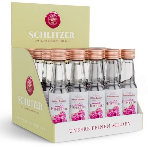 6455 Schlitzer Milde Himbeere Minis 25 X 0,02 L