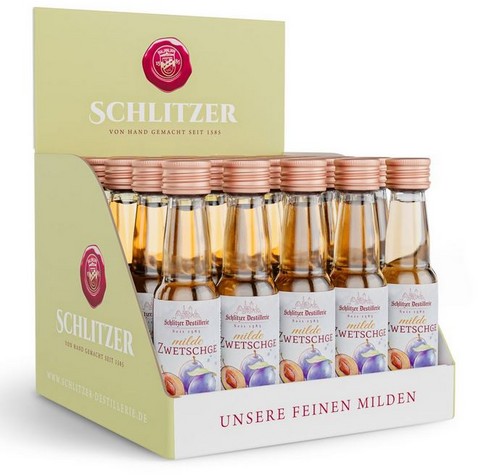 6456 Schlitzer Milde Zwetschge Minis 25 X 0,02 L