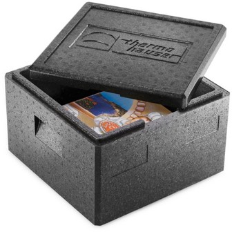 77274 Thermobox Pizza mit Deckel 35 x 35 x 10 cm