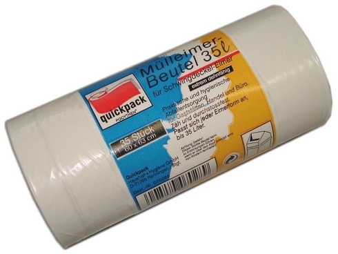 81874 Quickpack Müllbeutel extra stark 35 Liter 60 x 63 cm 35 ST