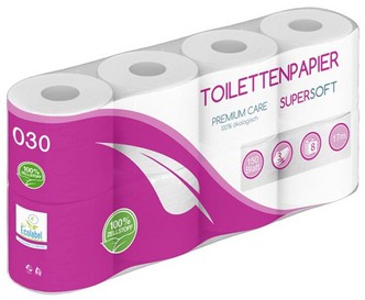 83348 Toilettenpapier 3-lagig 8 x 150 Blatt