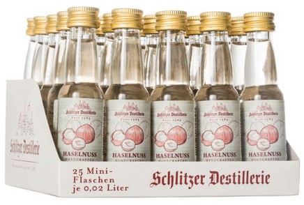 8528 Schlitzer Milde Haselnuss Minis 25 X 0,02 L