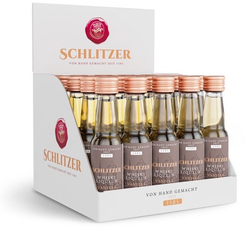 8530 Schlitzer Whisky Liqueur 25 X 0,02 L