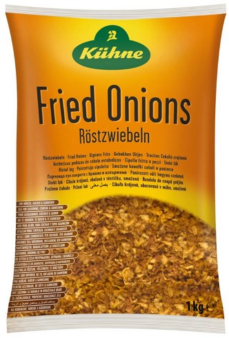 91505 Kühne Fried Onions Röstzwiebeln 1 KG