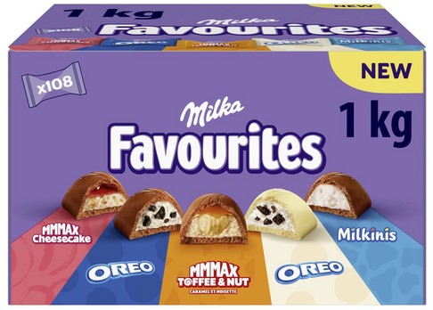 9780 Milka Favourites Mix 1 KG