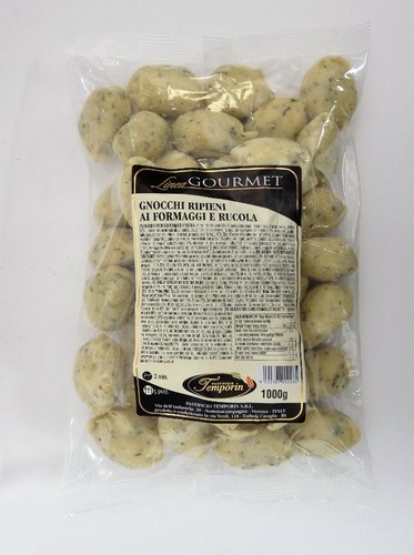 99407 Temporin Gnocchi gefüllt mit Käse und Rucola frisch 1000 G